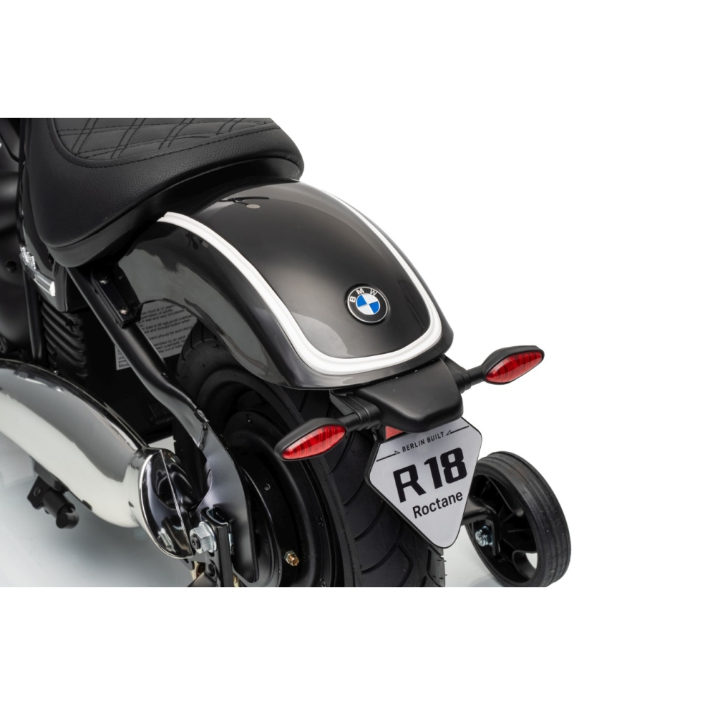 Elektrinis motociklas BMW R18, Black-Elektromobiliai vaikams, Motociklai-e-vaikas