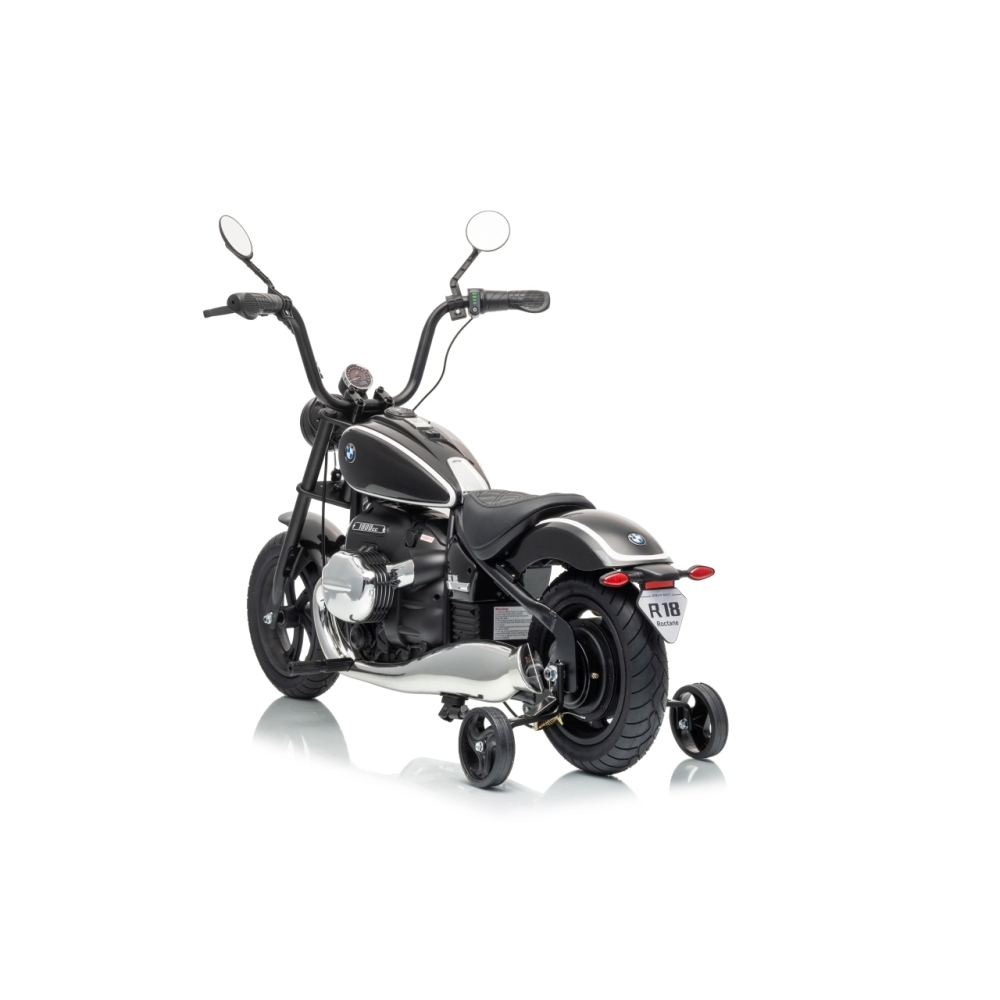 Elektrinis motociklas BMW R18, Black-Elektromobiliai vaikams, Motociklai-e-vaikas