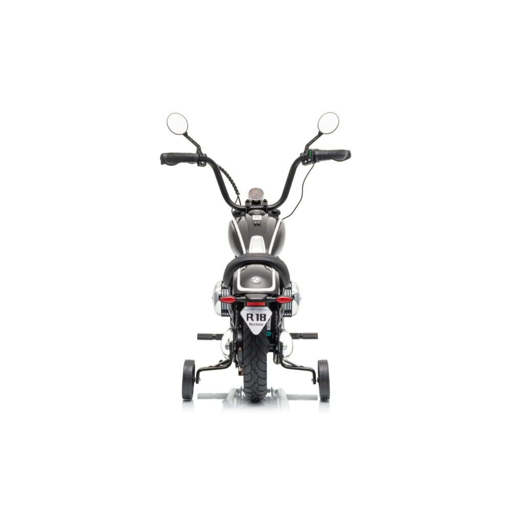 Elektrinis motociklas BMW R18, Black-Elektromobiliai vaikams, Motociklai-e-vaikas