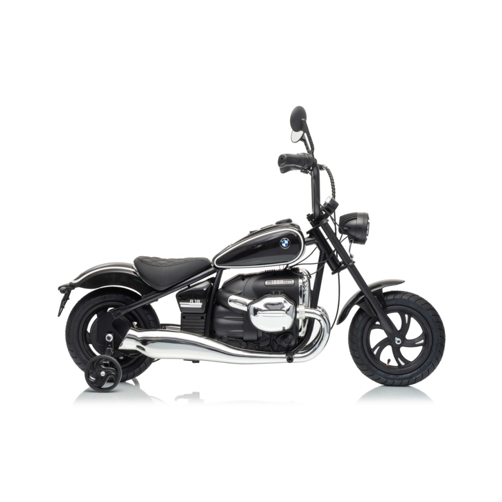 Elektrinis motociklas BMW R18, Black-Elektromobiliai vaikams, Motociklai-e-vaikas