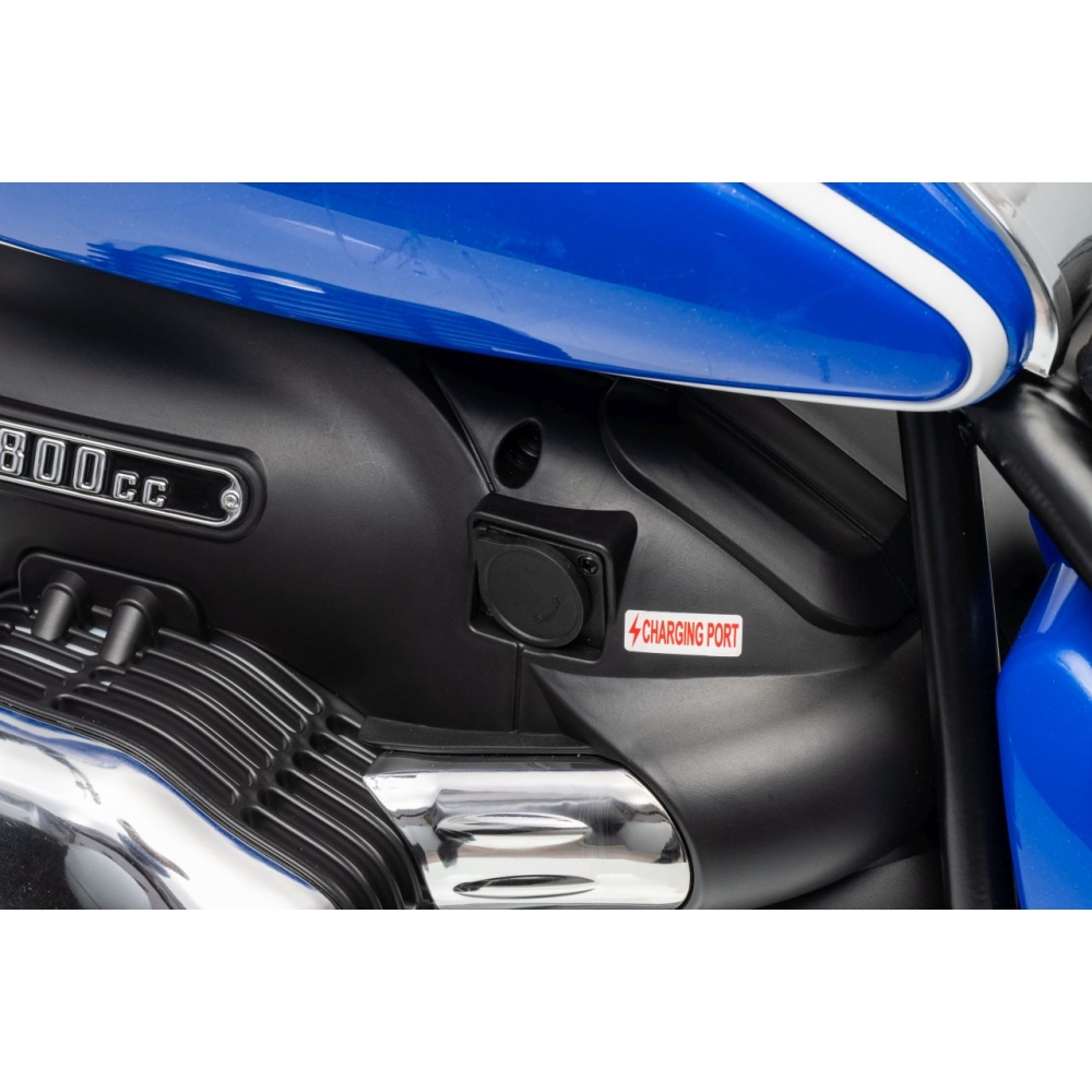 Elektrinis motociklas BMW R18, Blue-Elektromobiliai vaikams, Motociklai-e-vaikas