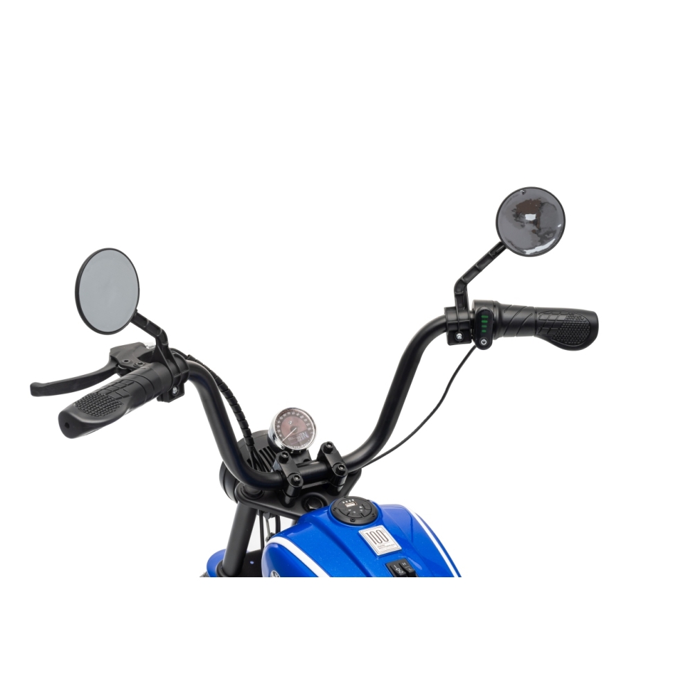 Elektrinis motociklas BMW R18, Blue-Elektromobiliai vaikams, Motociklai-e-vaikas