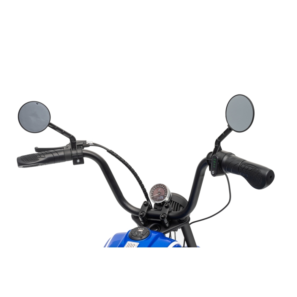 Elektrinis motociklas BMW R18, Blue-Elektromobiliai vaikams, Motociklai-e-vaikas