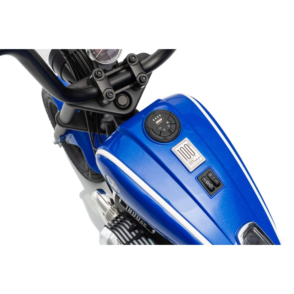 Elektrinis motociklas BMW R18, Blue-Elektromobiliai vaikams, Motociklai-e-vaikas