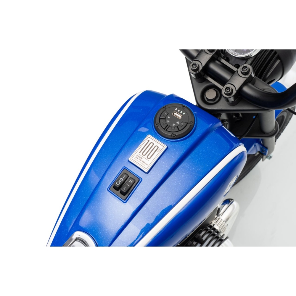 Elektrinis motociklas BMW R18, Blue-Elektromobiliai vaikams, Motociklai-e-vaikas