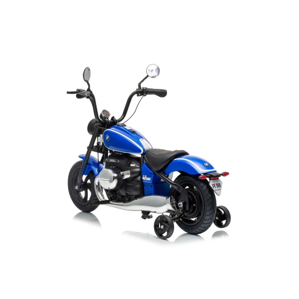 Elektrinis motociklas BMW R18, Blue-Elektromobiliai vaikams, Motociklai-e-vaikas