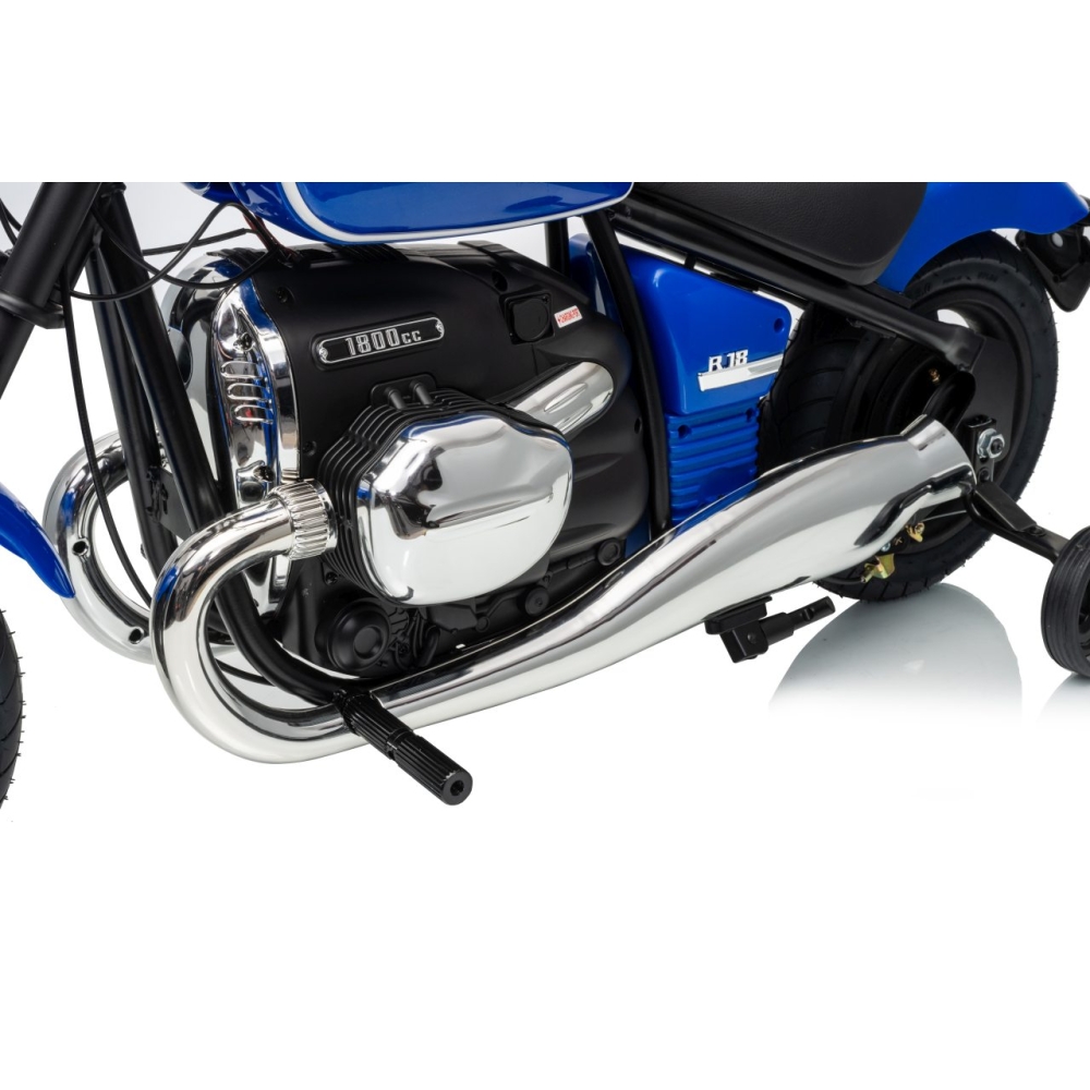 Elektrinis motociklas BMW R18, Blue-Elektromobiliai vaikams, Motociklai-e-vaikas