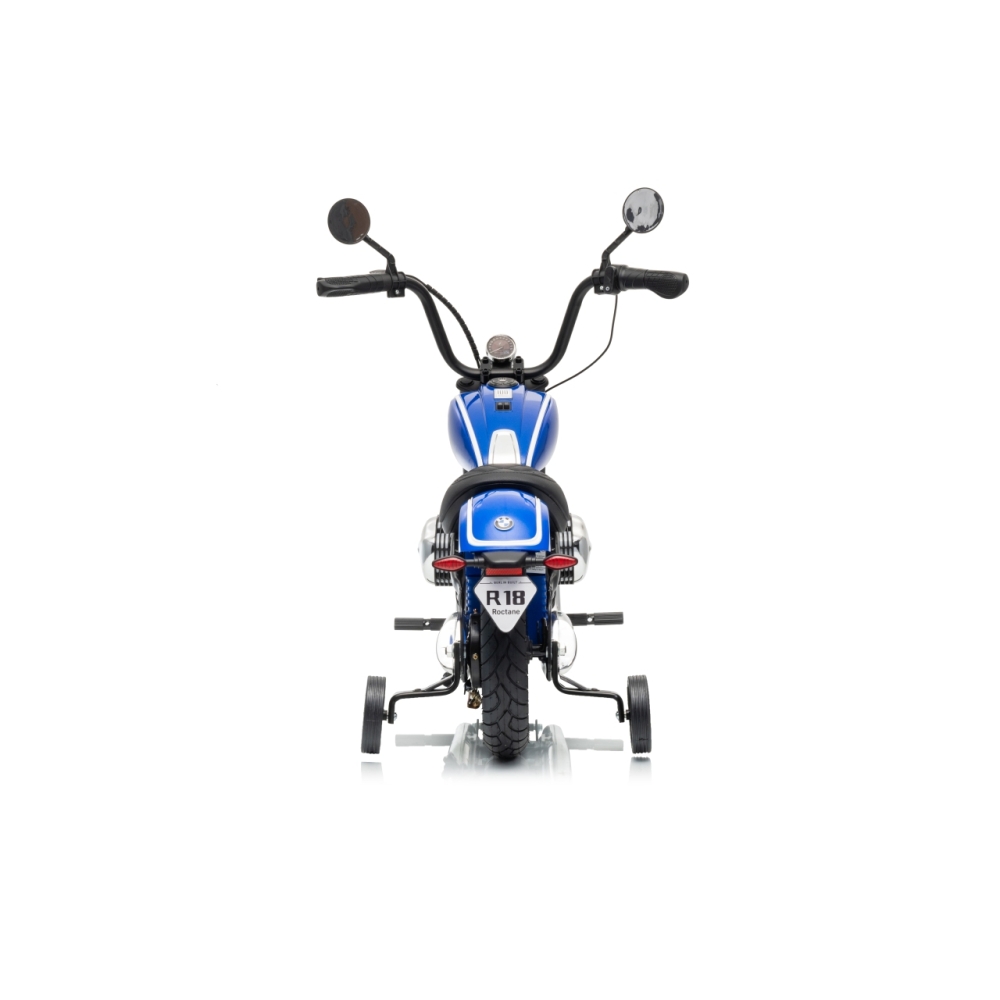 Elektrinis motociklas BMW R18, Blue-Elektromobiliai vaikams, Motociklai-e-vaikas