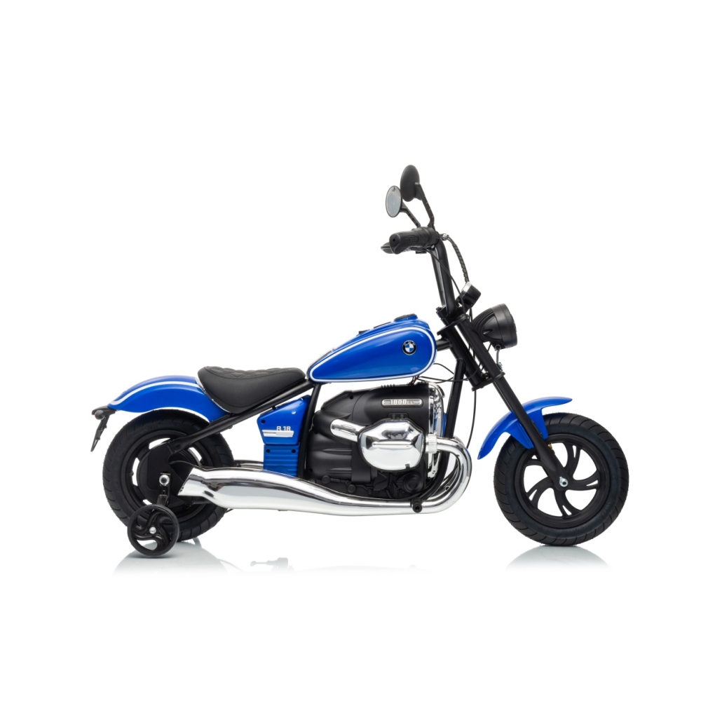 Elektrinis motociklas BMW R18, Blue-Elektromobiliai vaikams, Motociklai-e-vaikas
