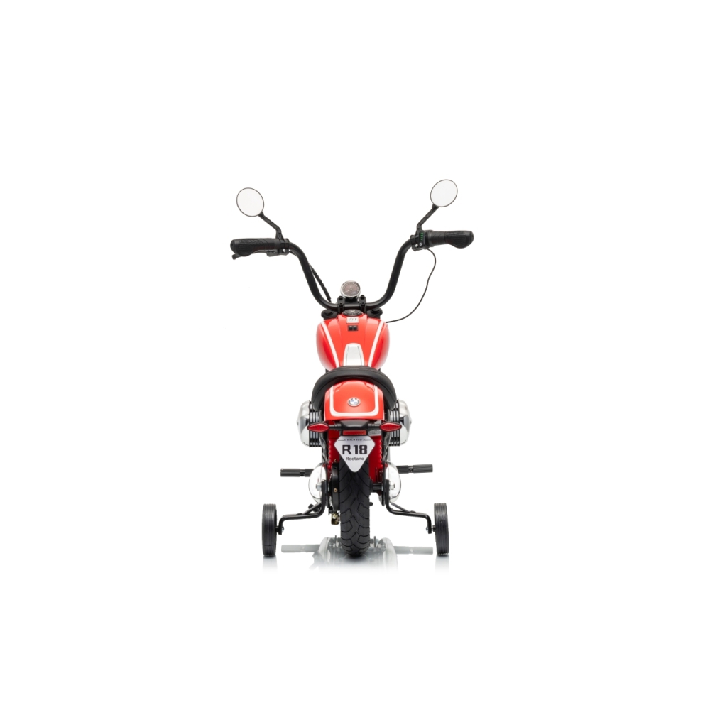 Elektrinis motociklas BMW R18, Red-Elektromobiliai vaikams, Motociklai-e-vaikas