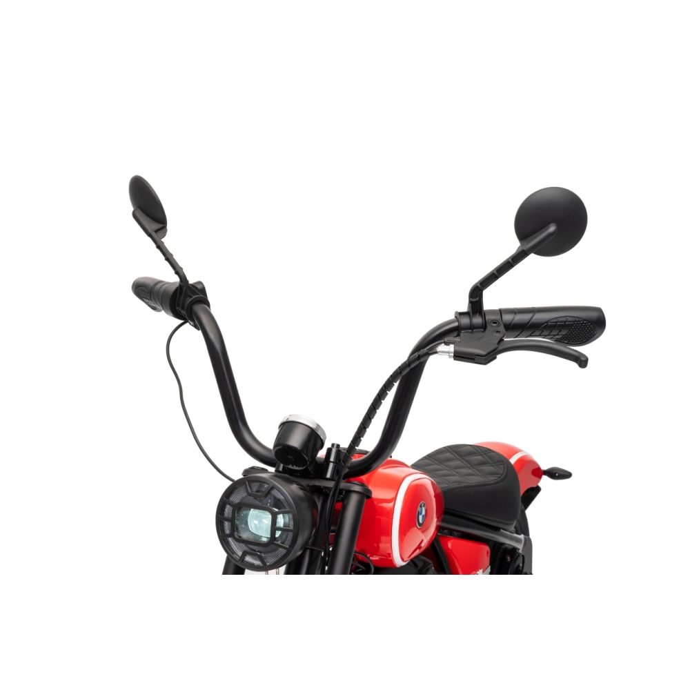 Elektrinis motociklas BMW R18, Red-Elektromobiliai vaikams, Motociklai-e-vaikas