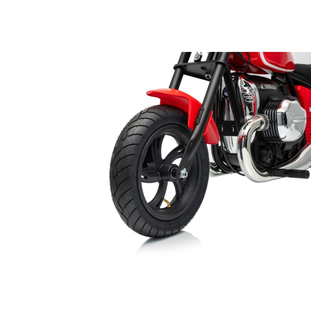 Elektrinis motociklas BMW R18, Red-Elektromobiliai vaikams, Motociklai-e-vaikas