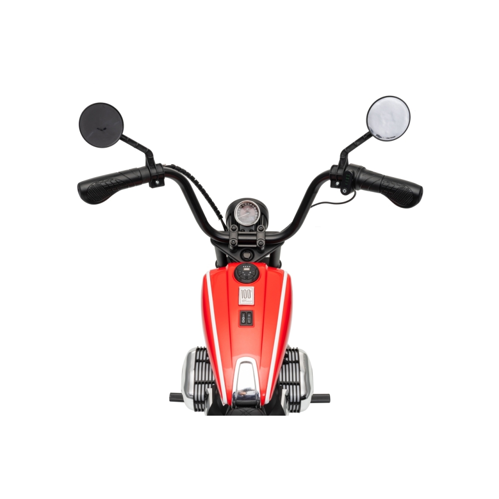 Elektrinis motociklas BMW R18, Red-Elektromobiliai vaikams, Motociklai-e-vaikas