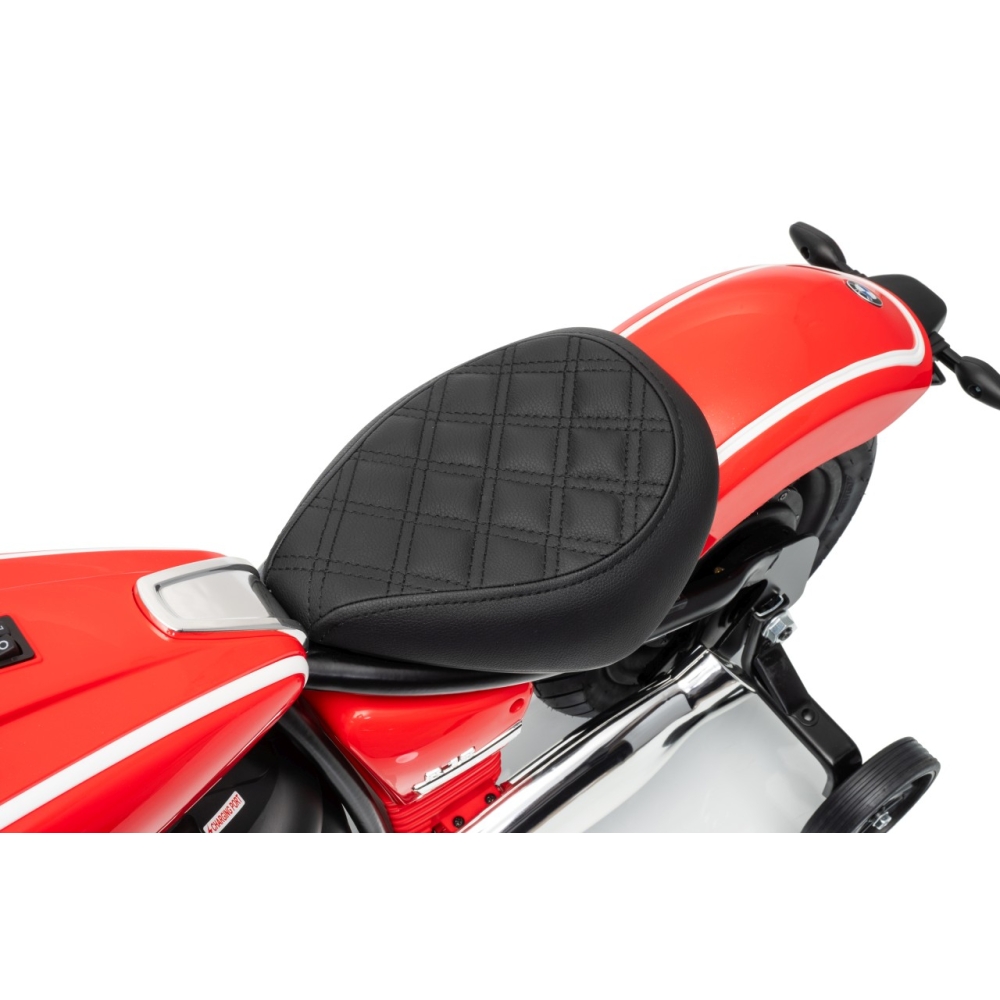Elektrinis motociklas BMW R18, Red-Elektromobiliai vaikams, Motociklai-e-vaikas
