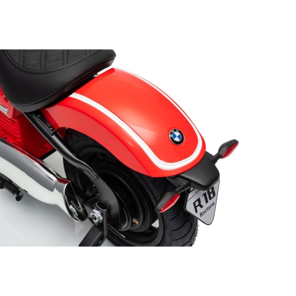 Elektrinis motociklas BMW R18, Red-Elektromobiliai vaikams, Motociklai-e-vaikas