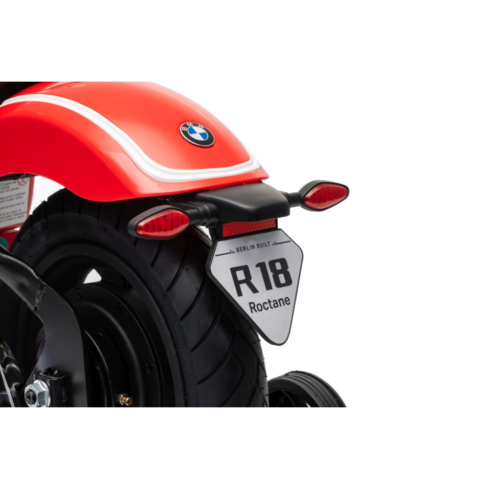 Elektrinis motociklas BMW R18, Red-Elektromobiliai vaikams, Motociklai-e-vaikas