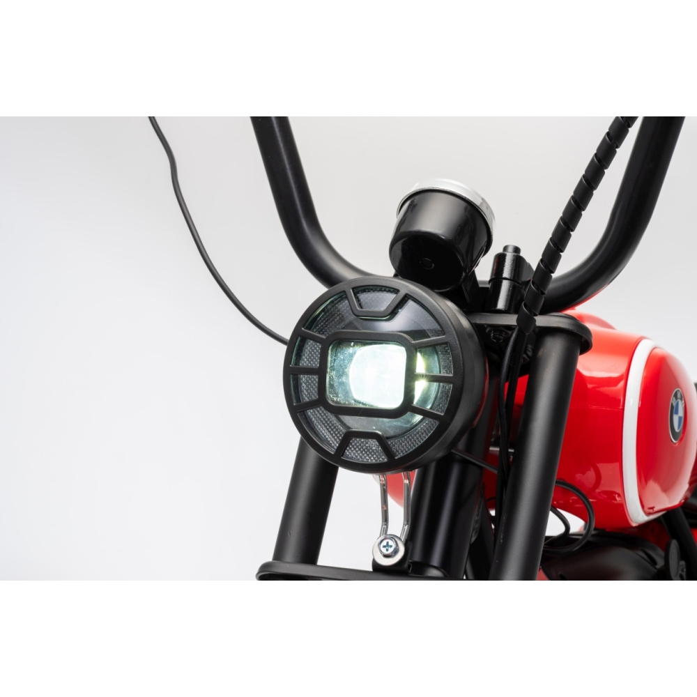 Elektrinis motociklas BMW R18, Red-Elektromobiliai vaikams, Motociklai-e-vaikas