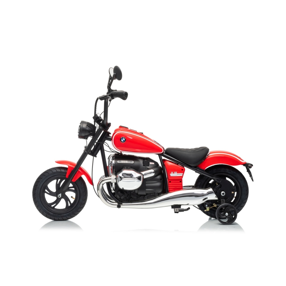 Elektrinis motociklas BMW R18, Red-Elektromobiliai vaikams, Motociklai-e-vaikas