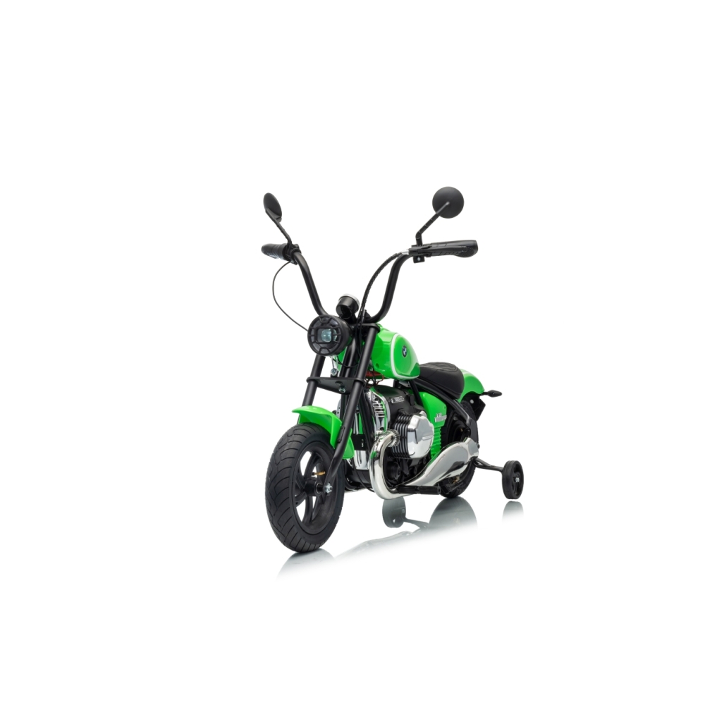 Elektrinis motociklas BMW R18, Green-Elektromobiliai vaikams, Motociklai-e-vaikas