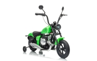 Elektrinis motociklas BMW R18, Green-Elektromobiliai vaikams, Motociklai-e-vaikas