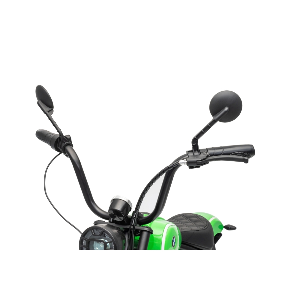 Elektrinis motociklas BMW R18, Green-Elektromobiliai vaikams, Motociklai-e-vaikas