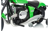 Elektrinis motociklas BMW R18, Green-Elektromobiliai vaikams, Motociklai-e-vaikas