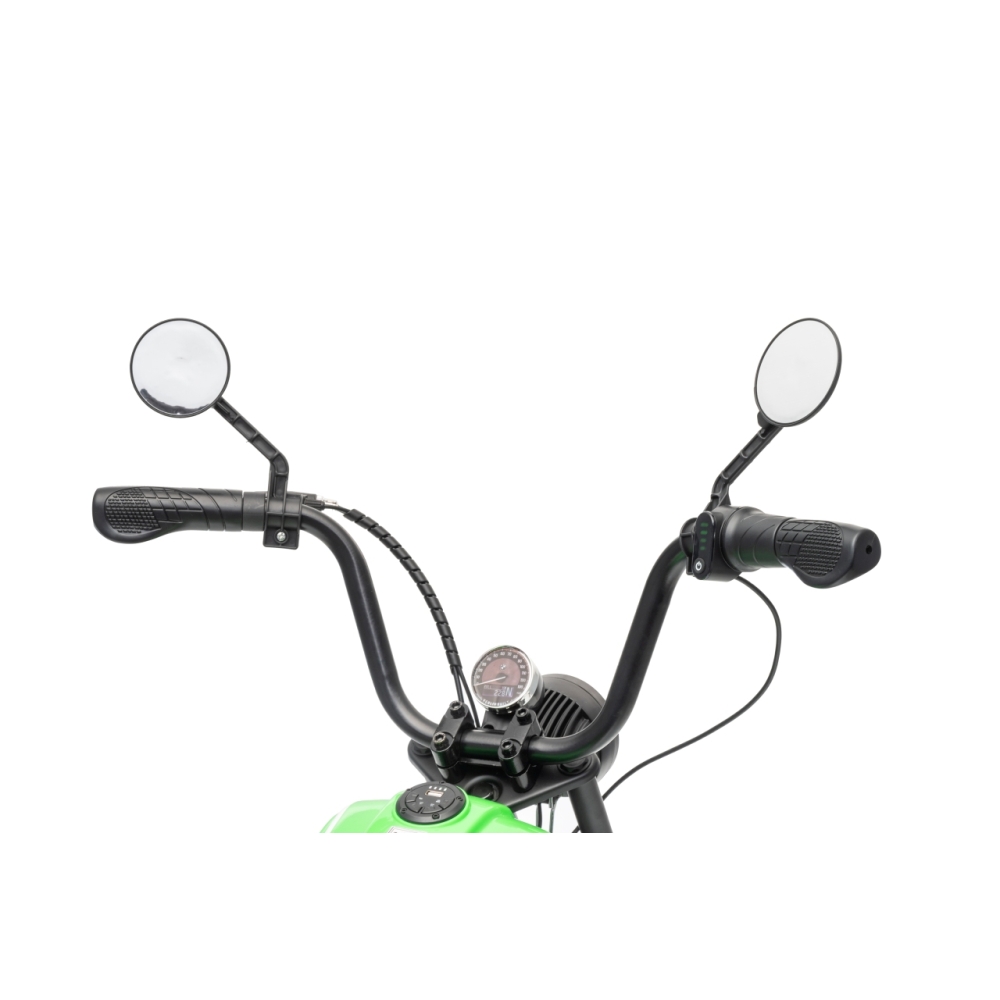 Elektrinis motociklas BMW R18, Green-Elektromobiliai vaikams, Motociklai-e-vaikas