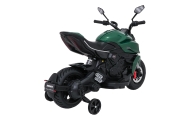 Elektrinis motociklas Ducati Diavel x Bentley, Green-Elektromobiliai vaikams, Motociklai-e-vaikas