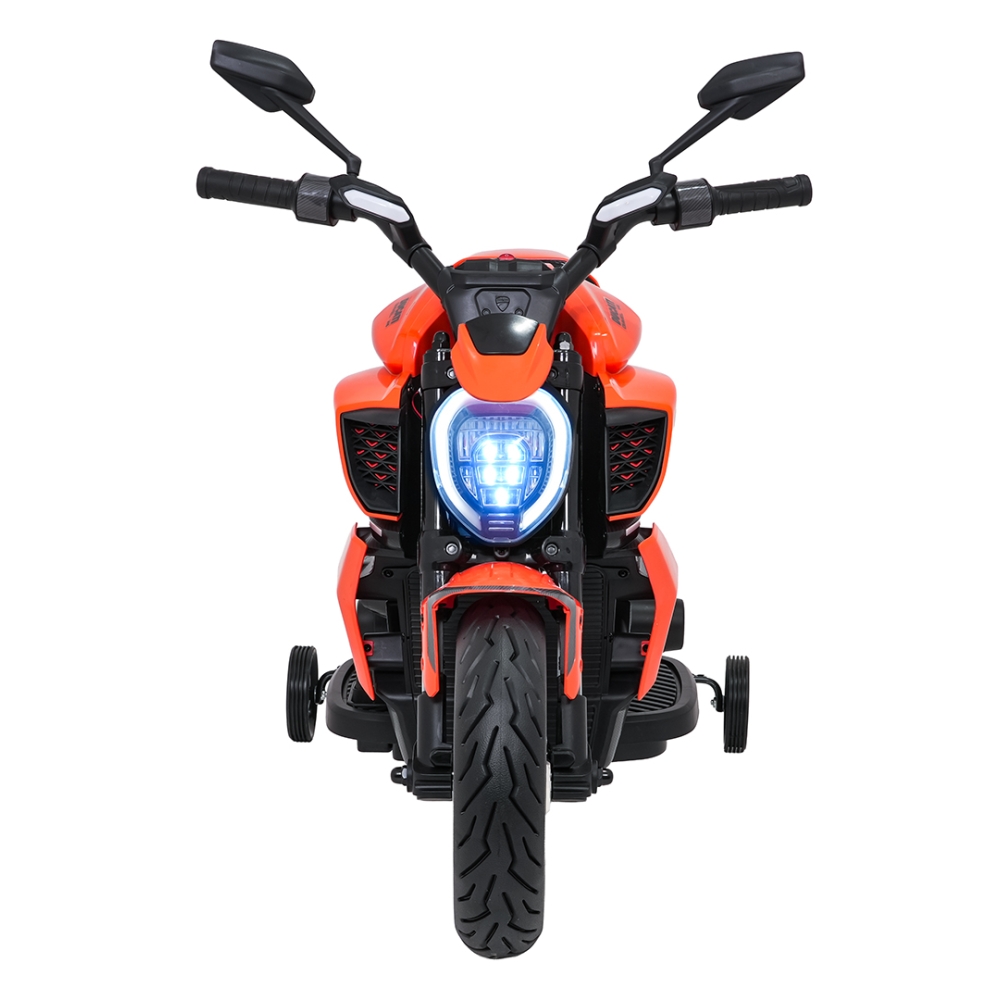 Elektrinis motociklas Ducati Diavel x Bentley, Orange-Elektromobiliai vaikams, Motociklai-e-vaikas