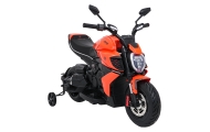 Elektrinis motociklas Ducati Diavel x Bentley, Orange-Elektromobiliai vaikams, Motociklai-e-vaikas