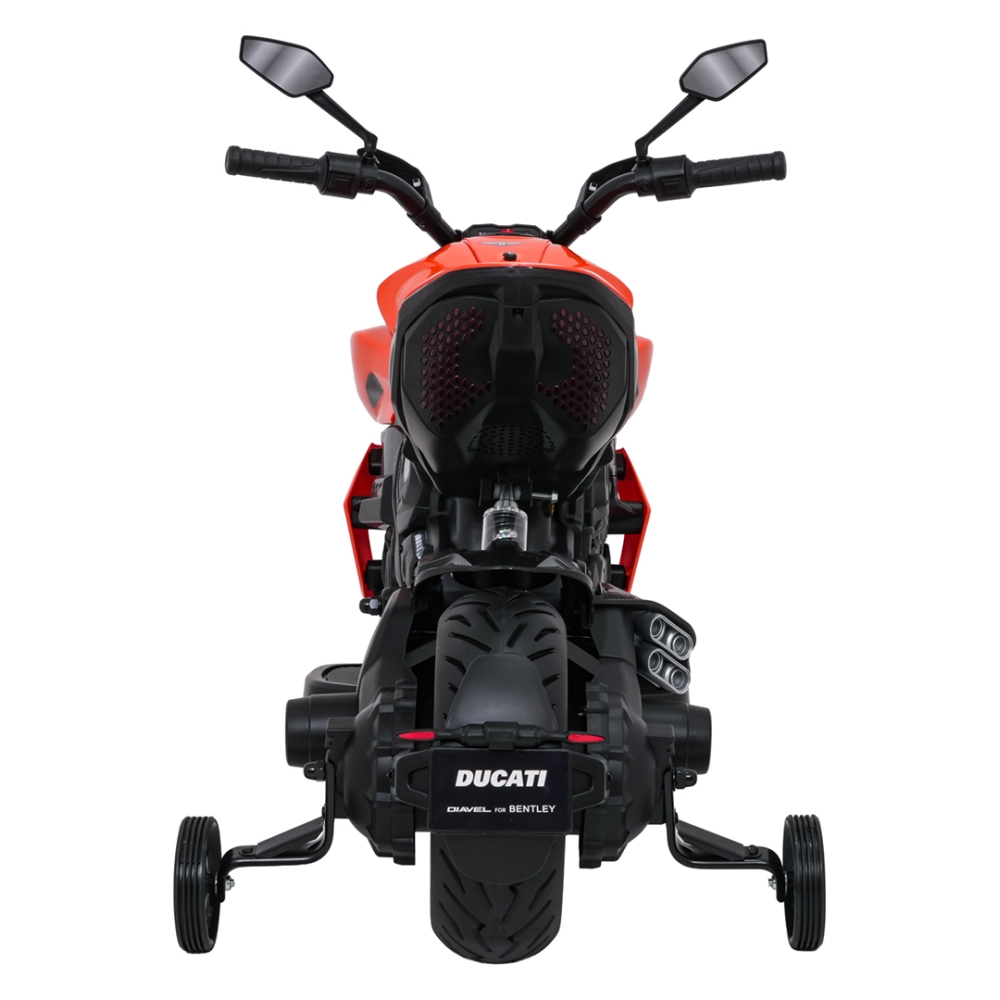 Elektrinis motociklas Ducati Diavel x Bentley, Orange-Elektromobiliai vaikams, Motociklai-e-vaikas