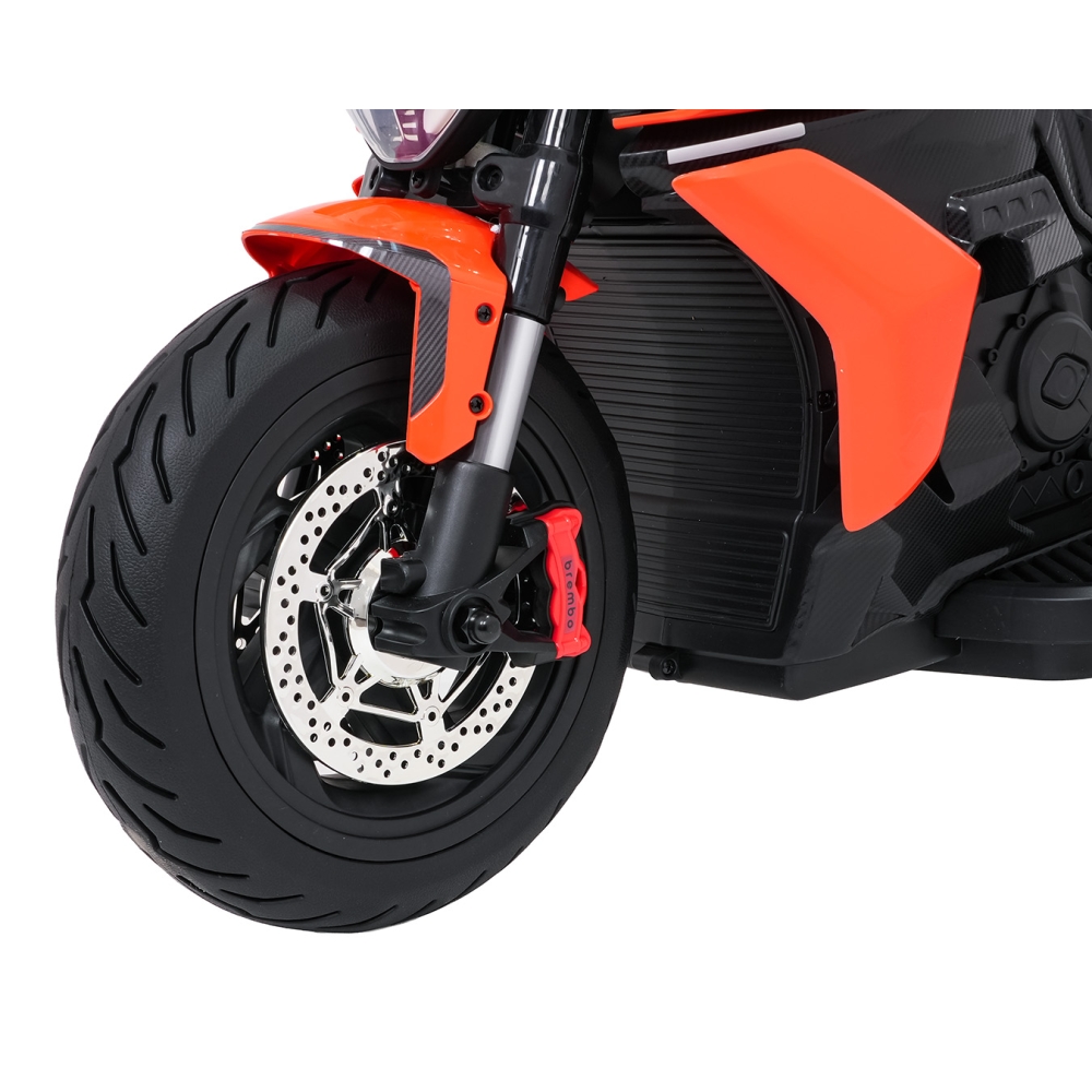 Elektrinis motociklas Ducati Diavel x Bentley, Orange-Elektromobiliai vaikams, Motociklai-e-vaikas
