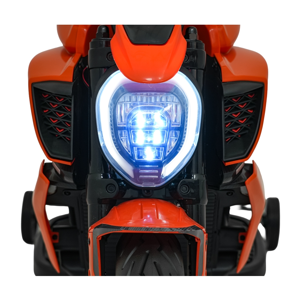 Elektrinis motociklas Ducati Diavel x Bentley, Orange-Elektromobiliai vaikams, Motociklai-e-vaikas