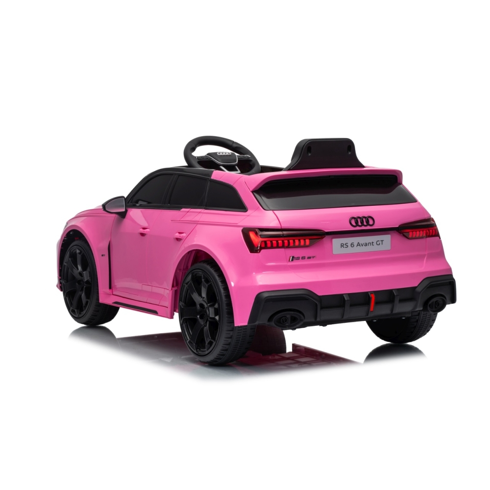 Elektromobilis Audi RS6 Avant GT, Pink-Elektromobiliai vaikams, Mašinos-e-vaikas
