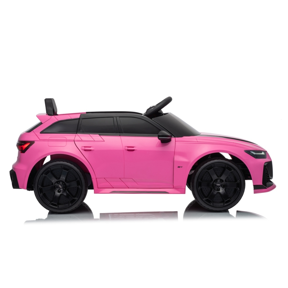 Elektromobilis Audi RS6 Avant GT, Pink-Elektromobiliai vaikams, Mašinos-e-vaikas