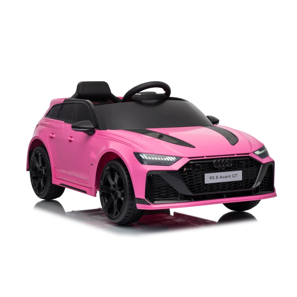 Elektromobilis Audi RS6 Avant GT, Pink-Elektromobiliai vaikams, Mašinos-e-vaikas
