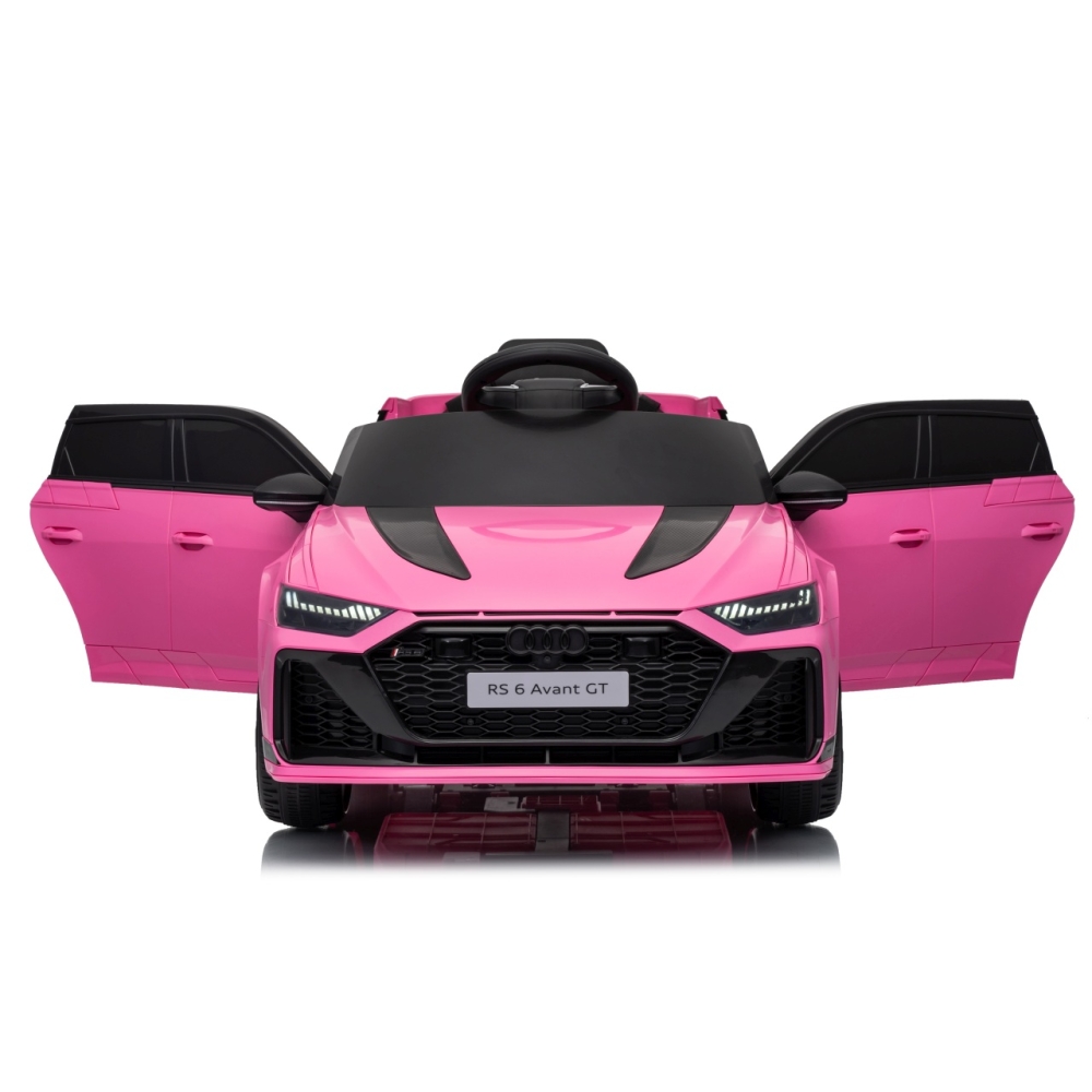 Elektromobilis Audi RS6 Avant GT, Pink-Elektromobiliai vaikams, Mašinos-e-vaikas
