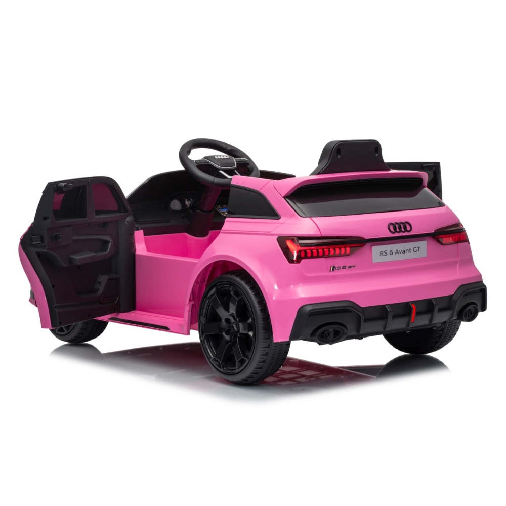 Elektromobilis Audi RS6 Avant GT, Pink-Elektromobiliai vaikams, Mašinos-e-vaikas