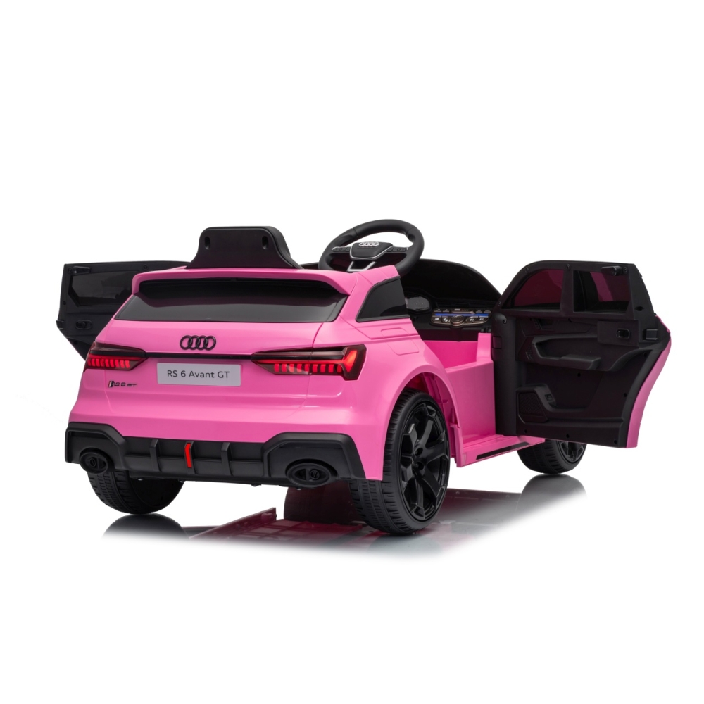 Elektromobilis Audi RS6 Avant GT, Pink-Elektromobiliai vaikams, Mašinos-e-vaikas