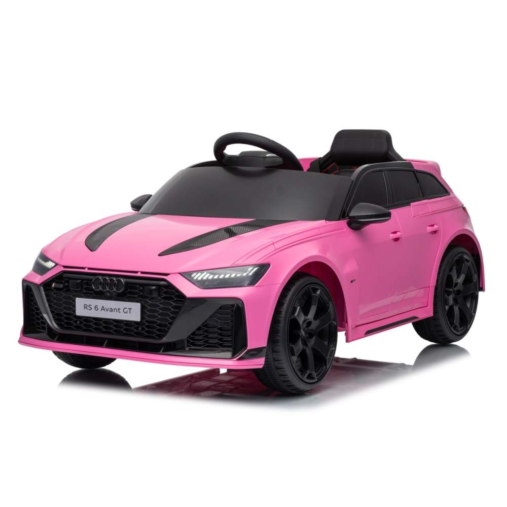 Elektromobilis Audi RS6 Avant GT, Pink-Elektromobiliai vaikams, Mašinos-e-vaikas