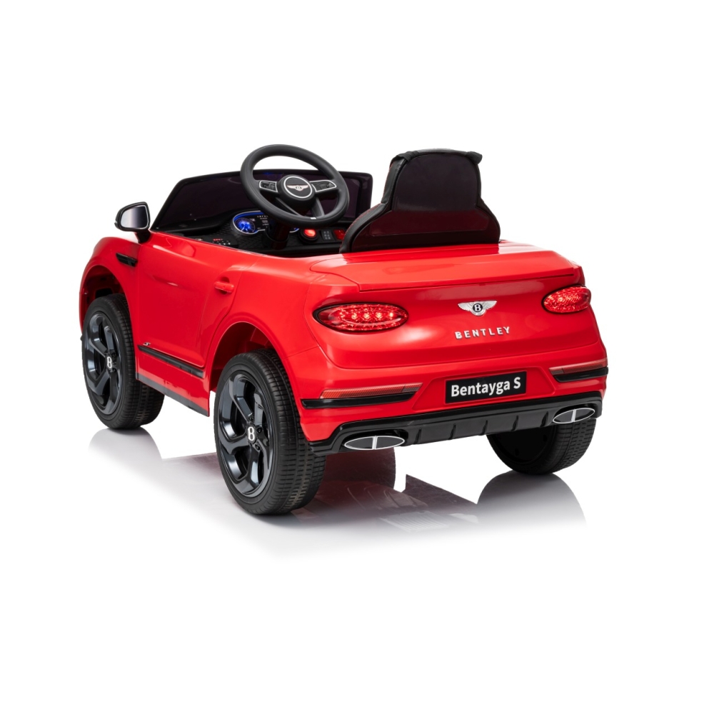Elektromobilis Bentley Bentayga S, Red-Elektromobiliai vaikams, Visureigiai-e-vaikas