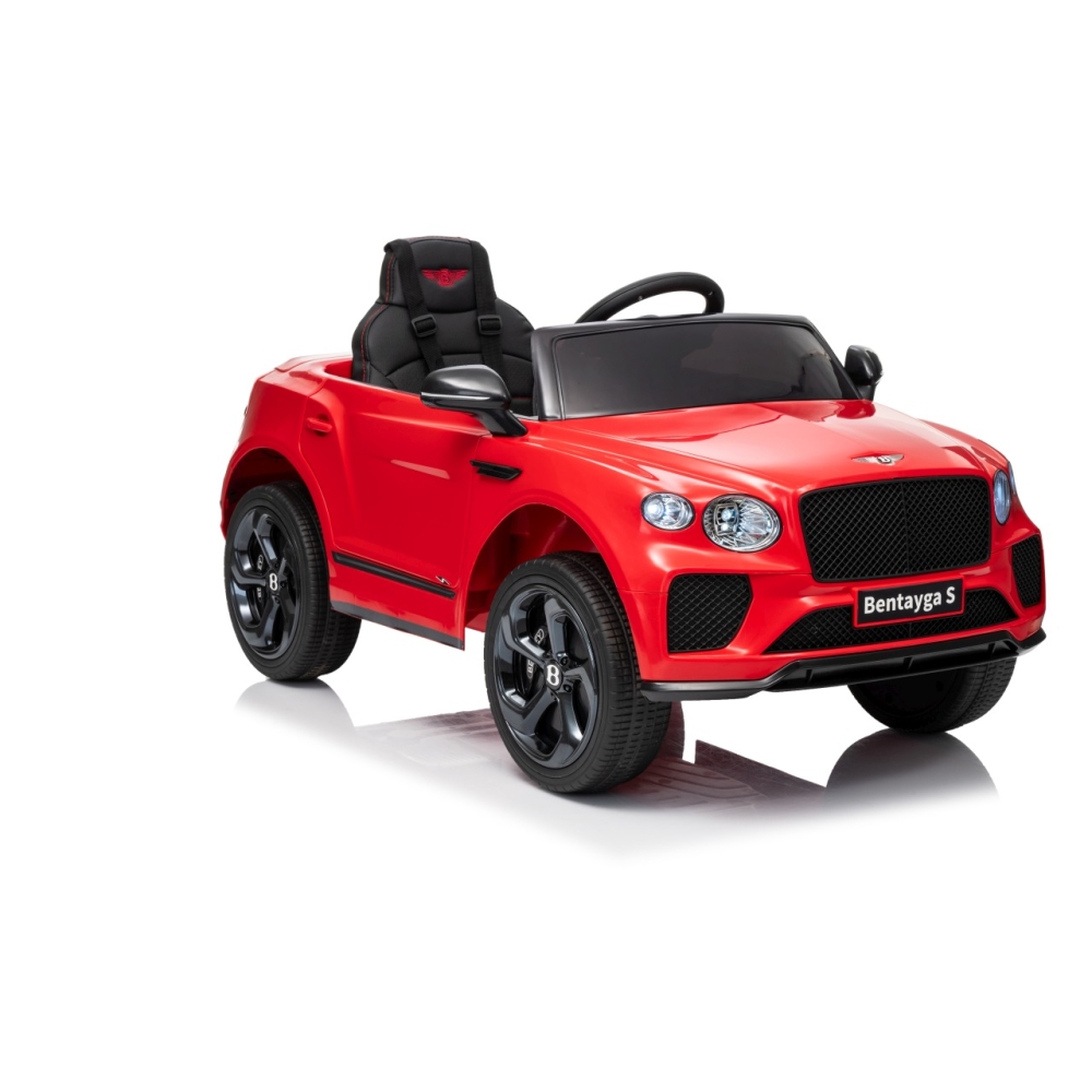 Elektromobilis Bentley Bentayga S, Red-Elektromobiliai vaikams, Visureigiai-e-vaikas