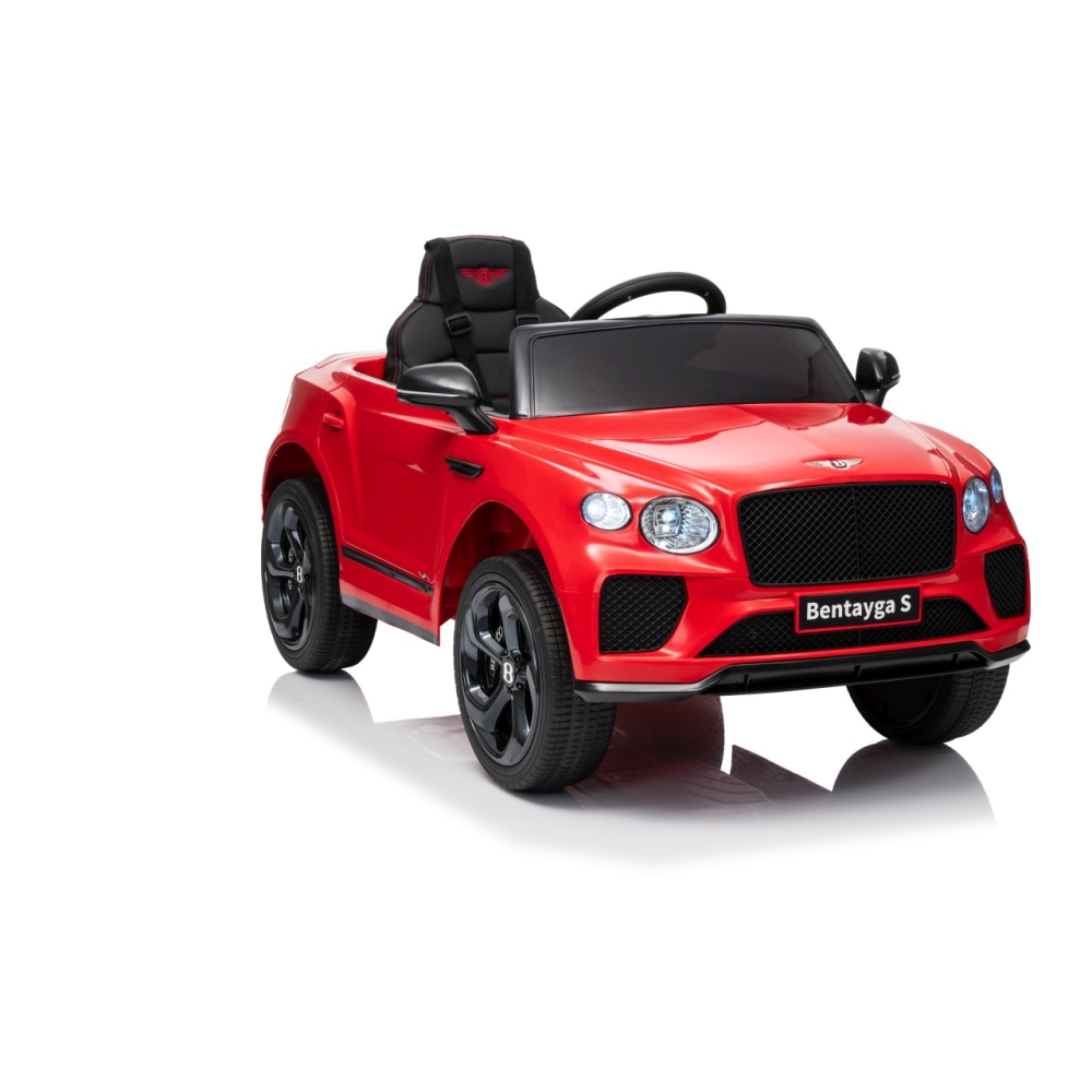Elektromobilis Bentley Bentayga S, Red-Elektromobiliai vaikams, Visureigiai-e-vaikas