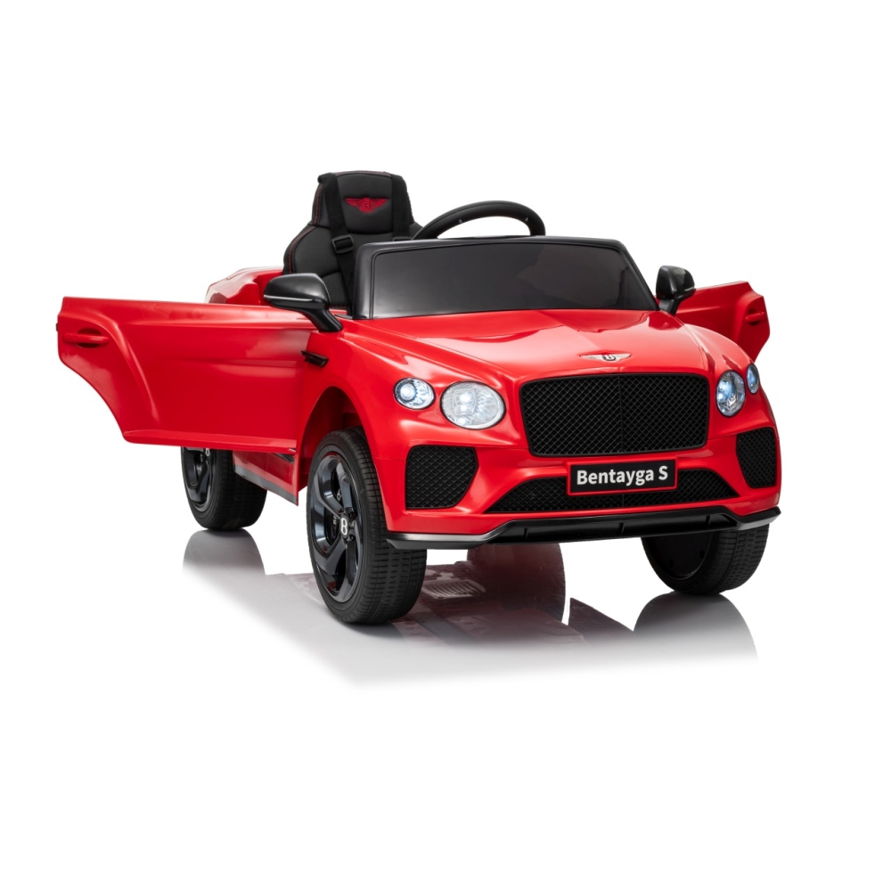 Elektromobilis Bentley Bentayga S, Red-Elektromobiliai vaikams, Visureigiai-e-vaikas