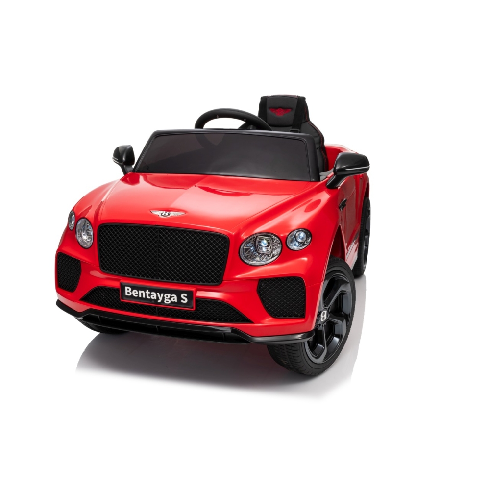 Elektromobilis Bentley Bentayga S, Red-Elektromobiliai vaikams, Visureigiai-e-vaikas