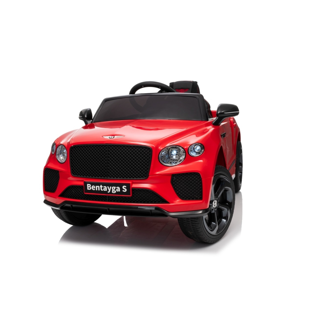 Elektromobilis Bentley Bentayga S, Red-Elektromobiliai vaikams, Visureigiai-e-vaikas