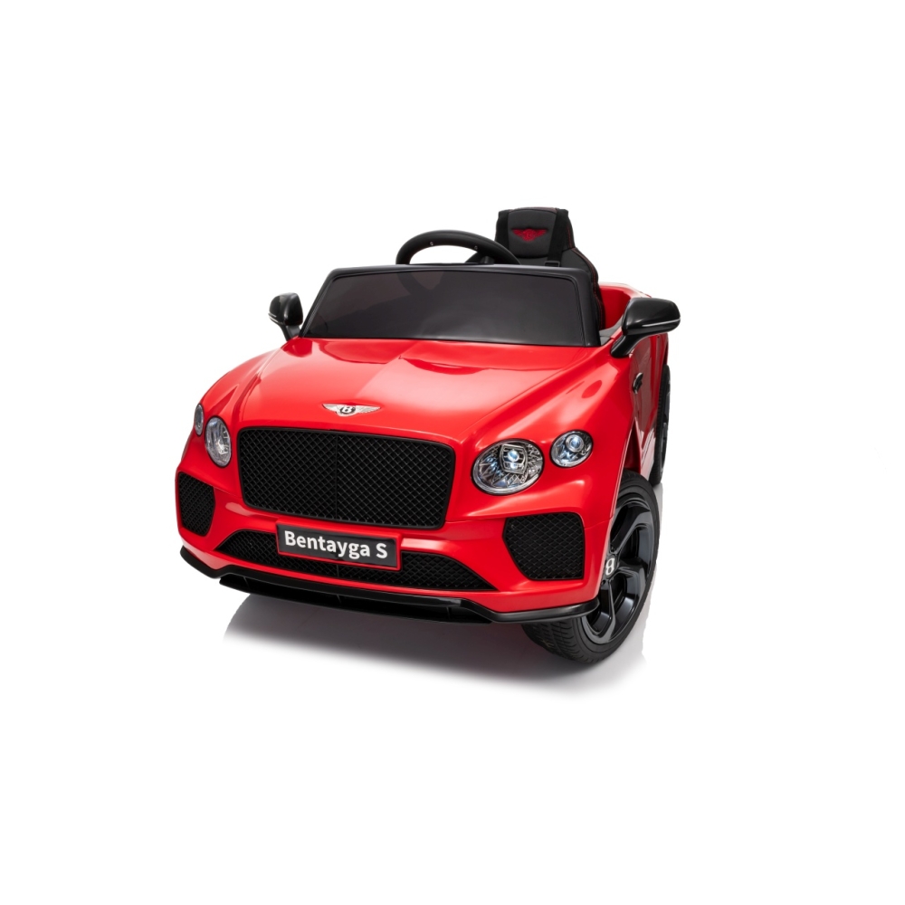 Elektromobilis Bentley Bentayga S, Red-Elektromobiliai vaikams, Visureigiai-e-vaikas