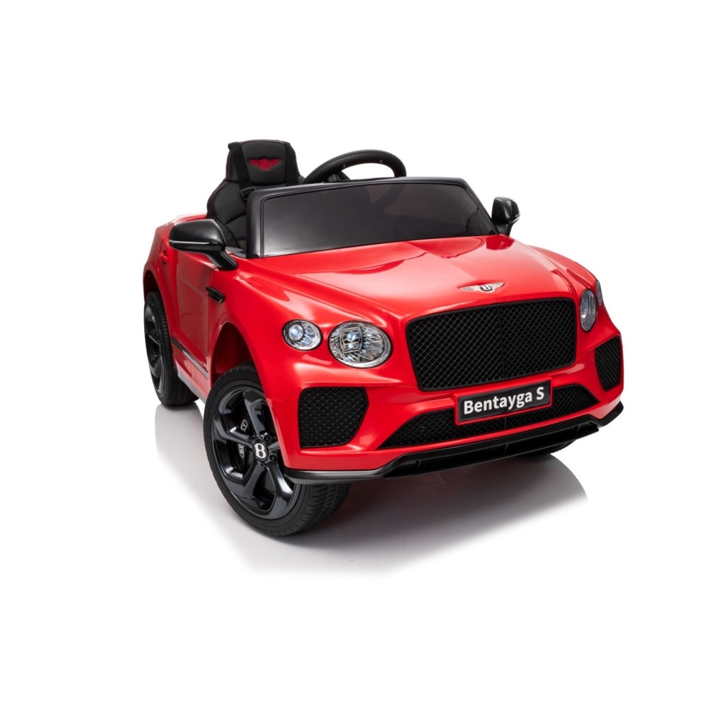 Elektromobilis Bentley Bentayga S, Red-Elektromobiliai vaikams, Visureigiai-e-vaikas