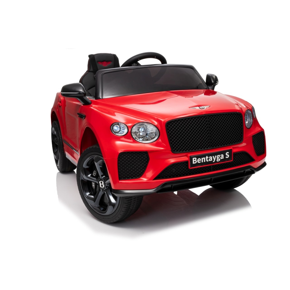Elektromobilis Bentley Bentayga S, Red-Elektromobiliai vaikams, Visureigiai-e-vaikas