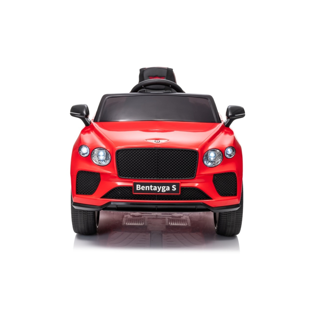 Elektromobilis Bentley Bentayga S, Red-Elektromobiliai vaikams, Visureigiai-e-vaikas